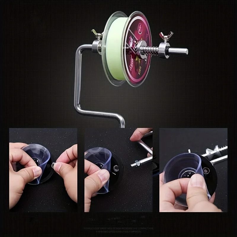 Aluminum Alloy Fishing Line Winder Reel Spooler Tool
