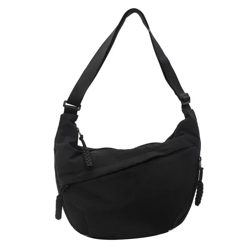 Womens Soft Cloth Shoulder Crossbody Bag