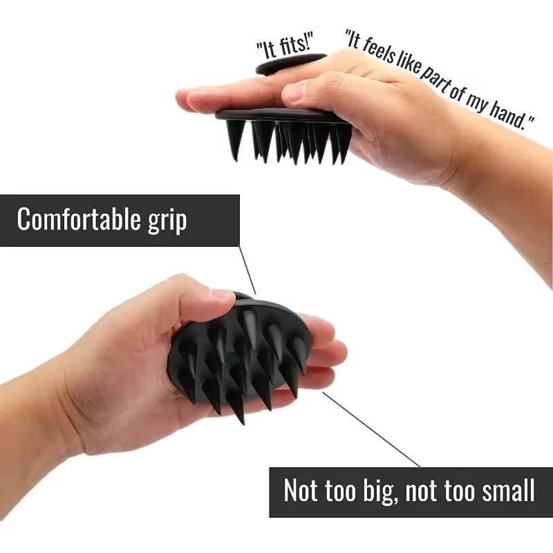 Silicone Scalp Renew Massager Shampoo Brush