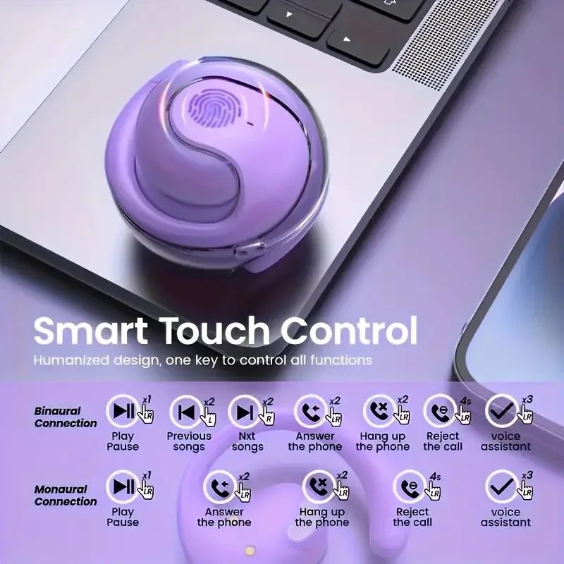 AI Real-Time Translation Earbuds with Bluetooth & 150-Language Support