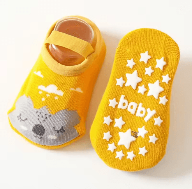 ActiveGrip Kids Trampoline Socks Soft Cotton Non Slip Ankle Socks