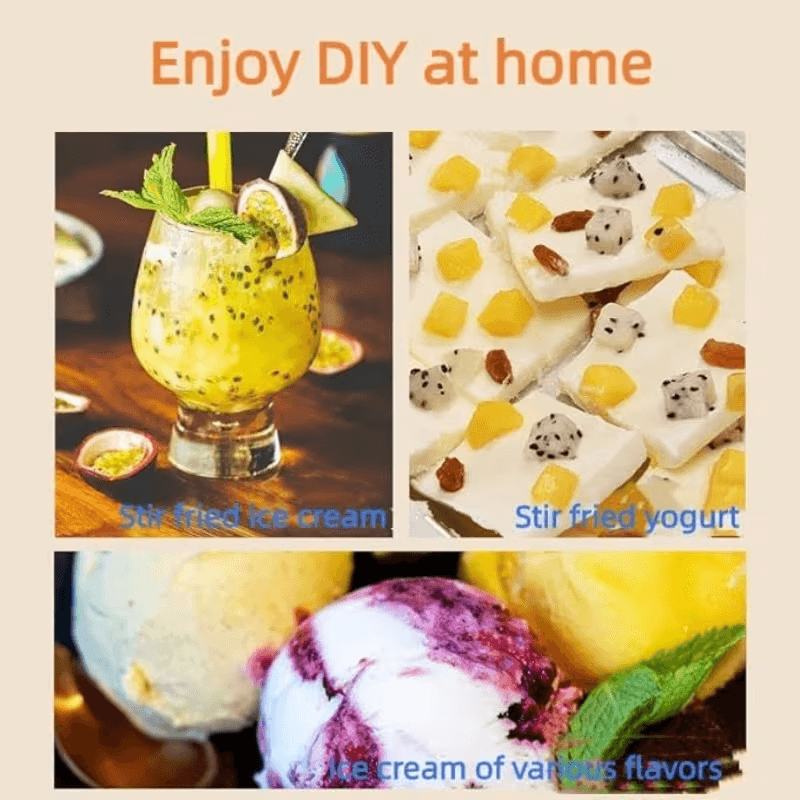 ChillCraft Ice Cream Roll Maker, DIY Rolled Treats Without Electricity