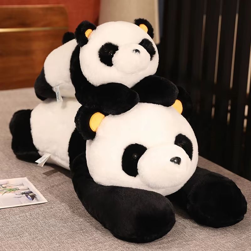 Giant Panda Plush Pillow 60–120cm Ultra Soft Cuddle Stuffed Animal Toy