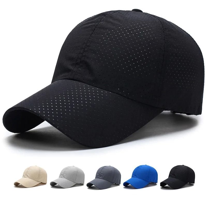 Breathable Quick Dry Mesh Baseball Cap for Outdoor Sports