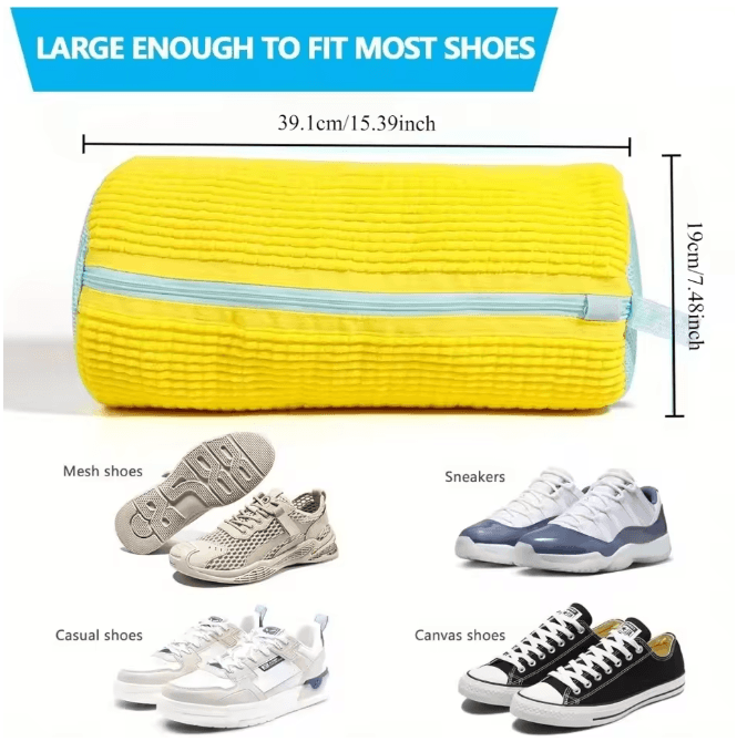 Padded Shoe Laundry Bag