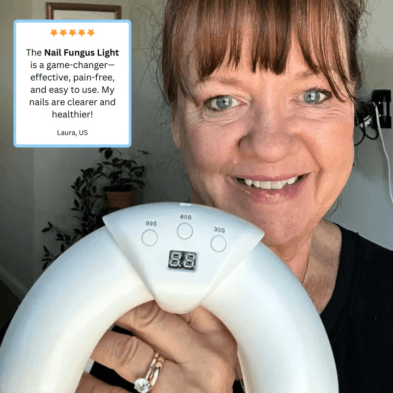 Nail Fungus Laser Therapy Device, Safe, Painless At-Home Nail Care