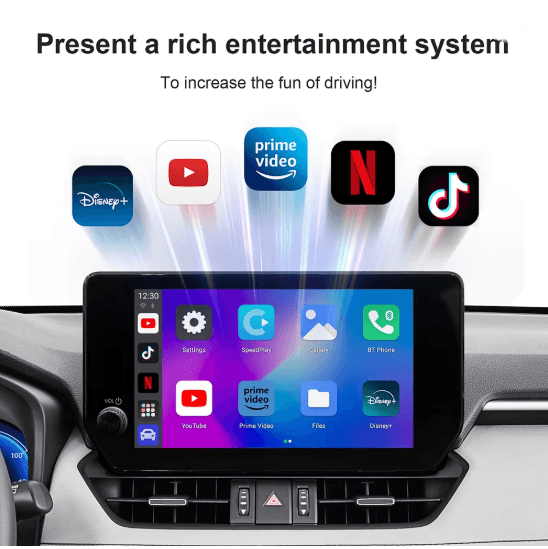 Android 13 CarPlay AI Box with Wireless Android Auto and Smart Streaming