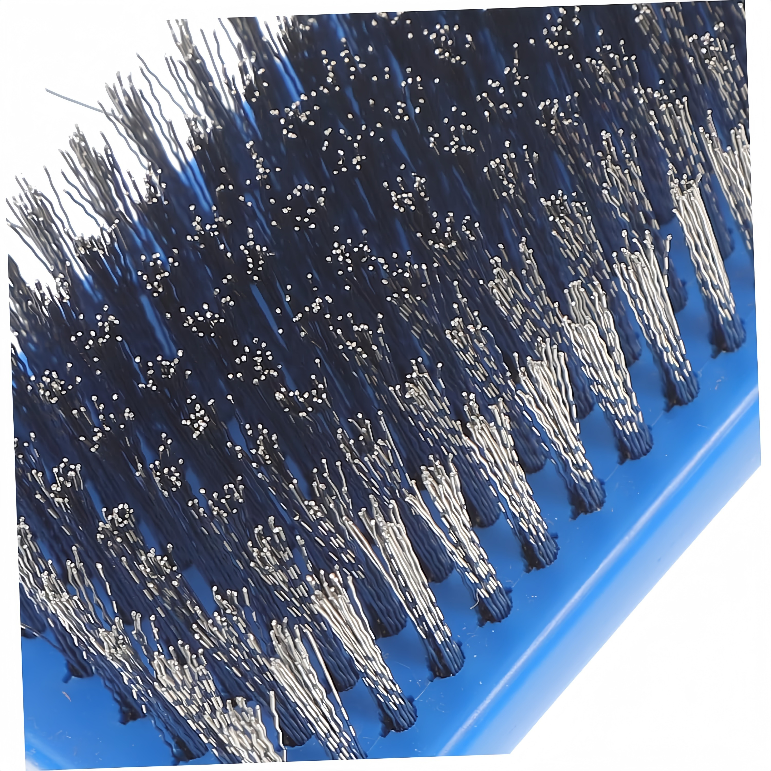 Stainless Steel Wire Brush, Heavy Duty Rust, Paint & Welding Slag Remover with Ergonomic Plastic Handle