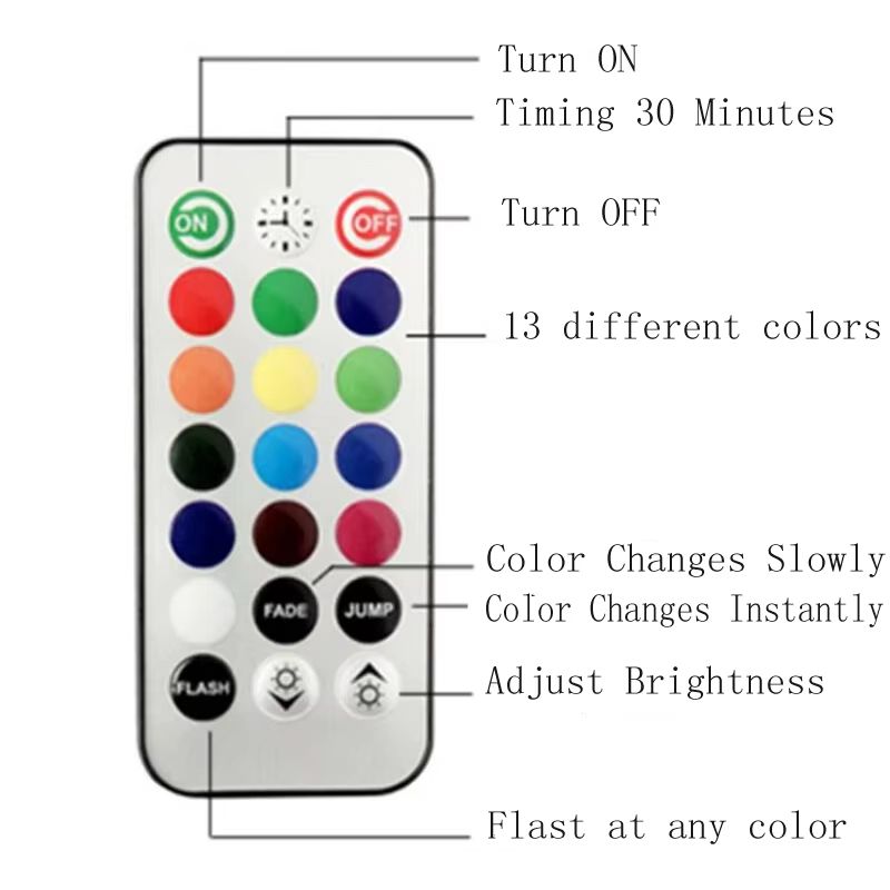 RGB Quantum Hexagon Wall Lamp Touch Sensor DIY LED Colorful Night Light