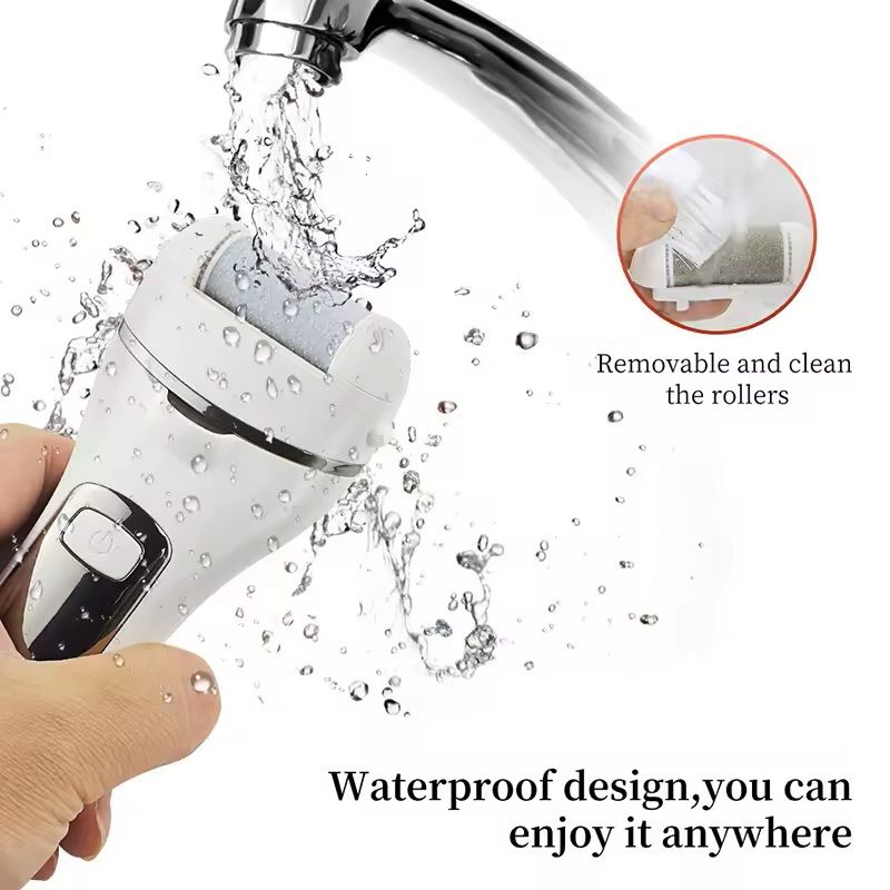 Electric Foot File Callus Remover Rechargeable Pedicure Tool