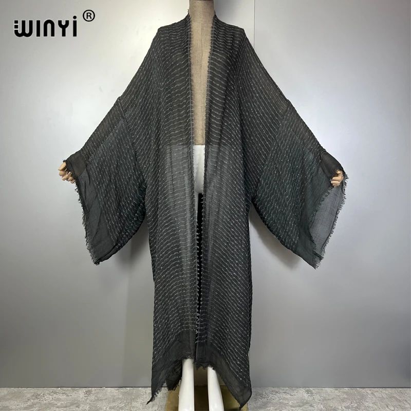 Luxury Maxi Beach Kimono Kaftan Cover Up