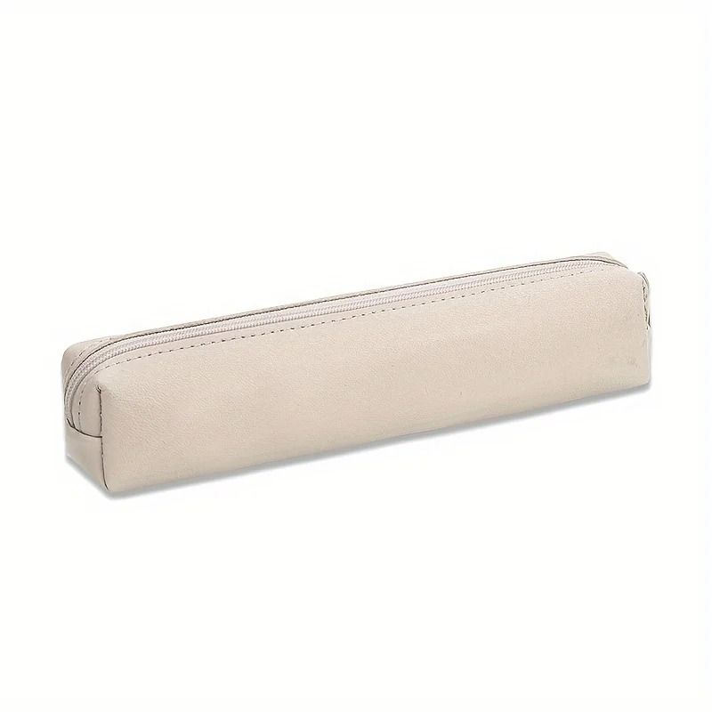 Mini Faux Leather Makeup Pencil Case Bag