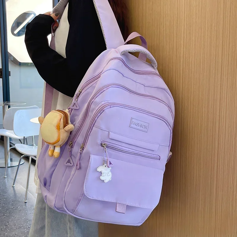 Kawaii School Backpack for Girls Teens Lightweight Laptop Bookbag