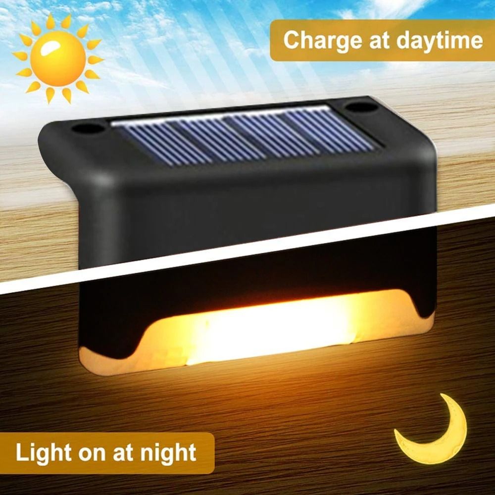 Solar Powered LED Step and Path Light