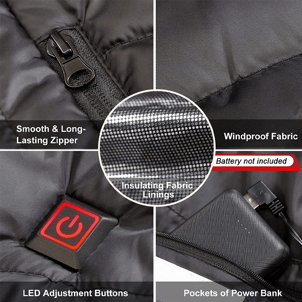 Unisex Warming Heated Vest