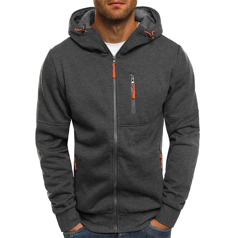 MRMT Jacquard Fleece Mens Pullover Hoodie – Warm Casual Hooded Sweatshirt