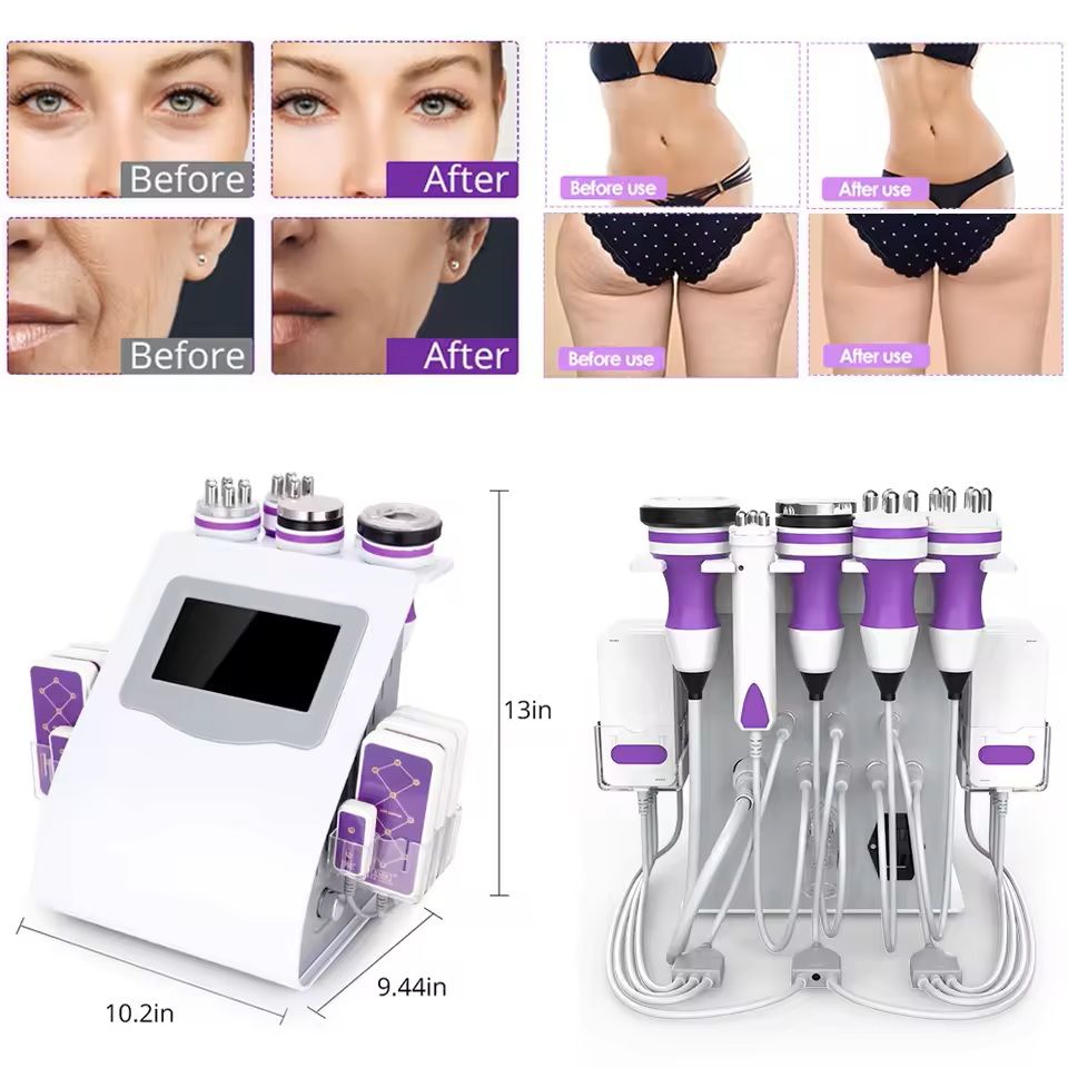 5/6/9 in 1 Cavitation Body Slimming and Skin Tightening Machine