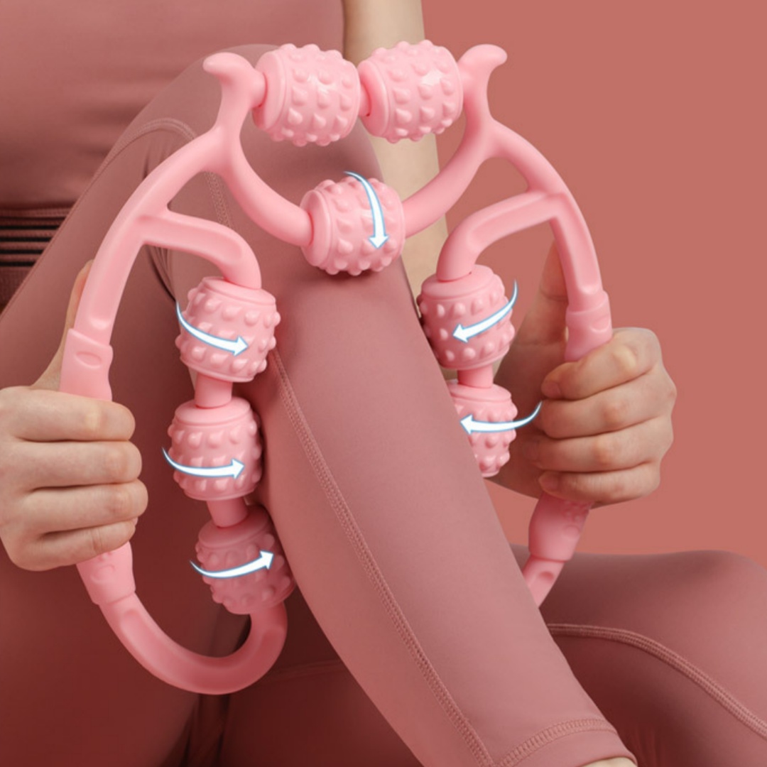 Leg Beauty and Relaxation Device, Sports Fitness Leg Clamp for Muscle Relief