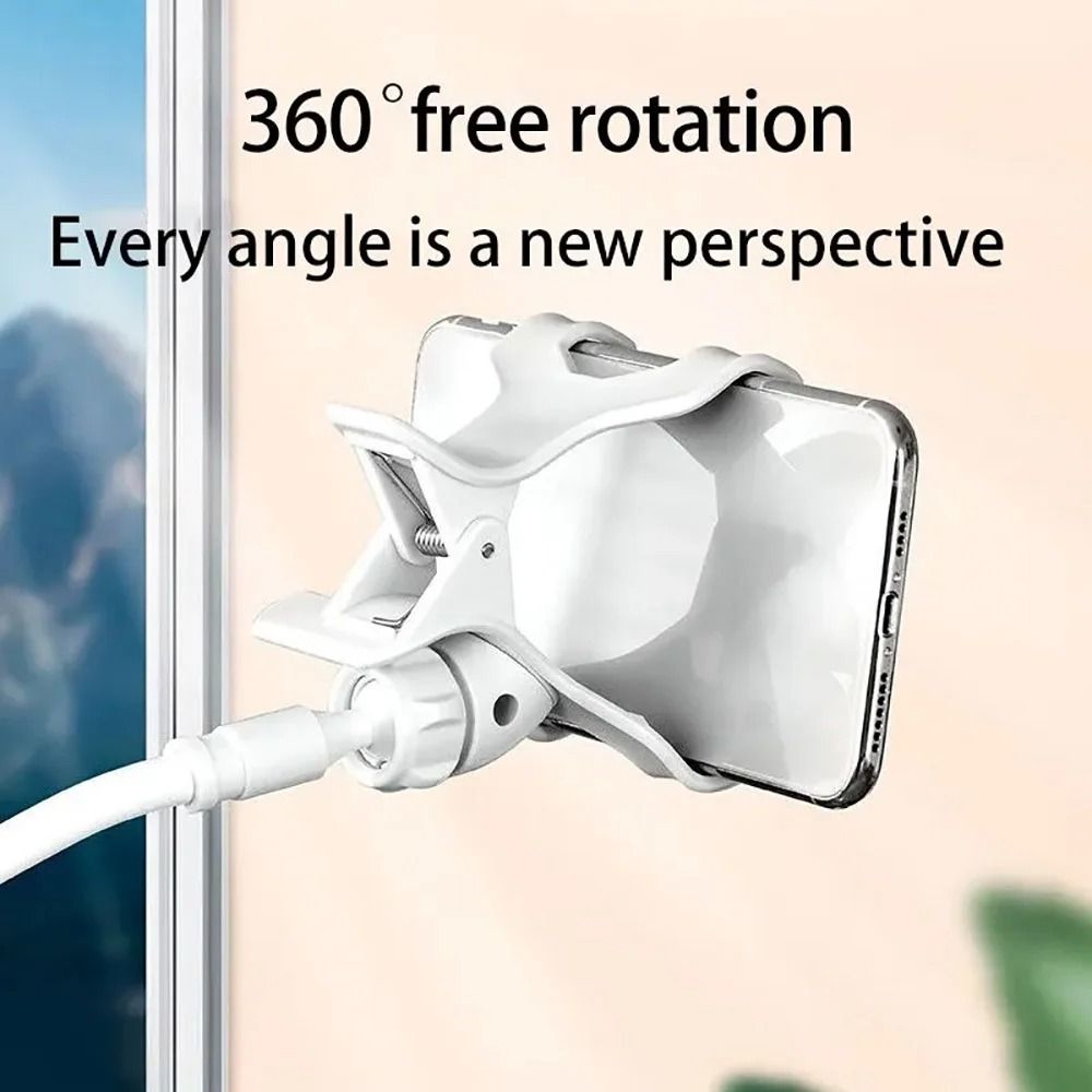 Lazy Mobile Phone Holder – Universal Flexible Arm Bed & Desktop Stand