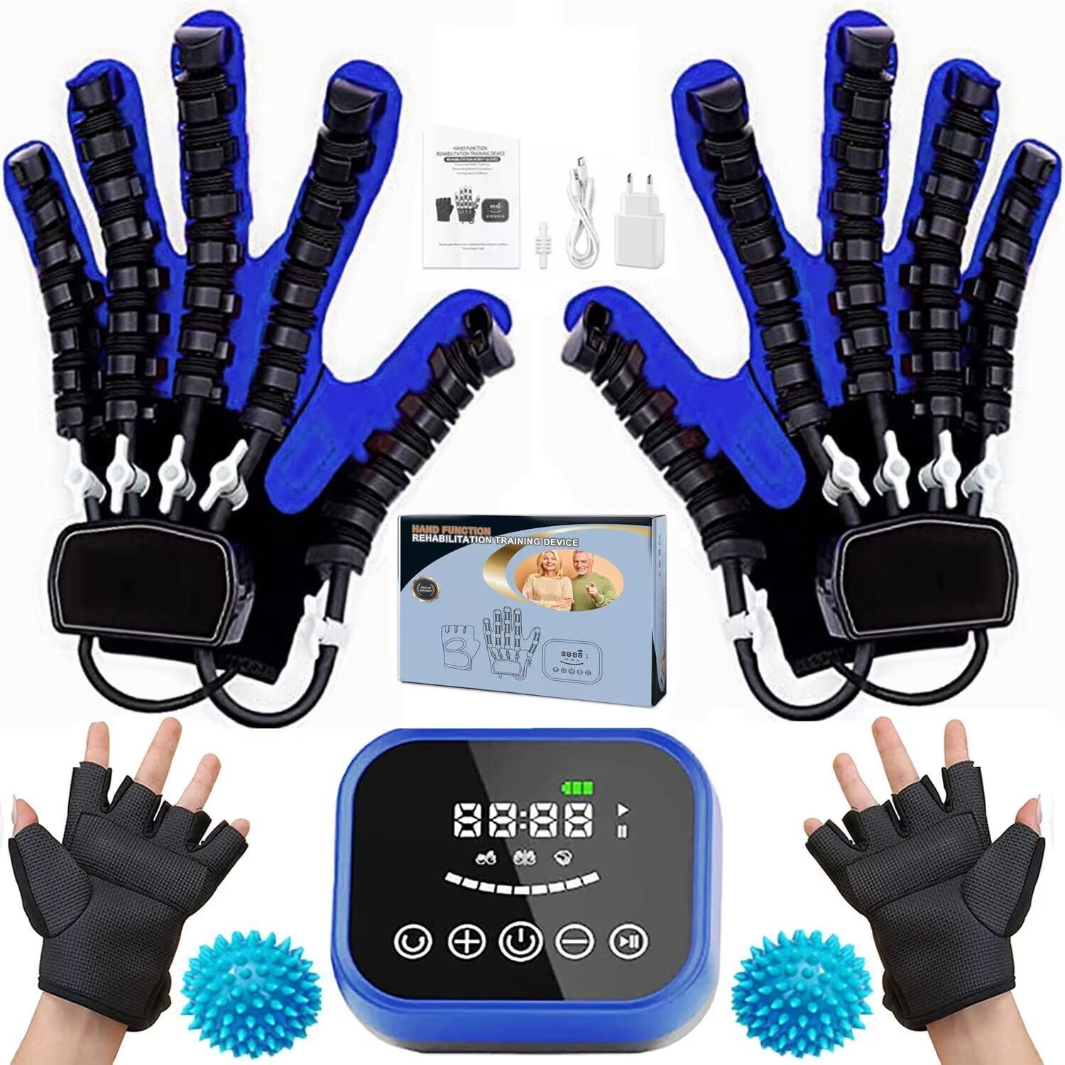 RehabFlex Smart Hand Rehabilitation Glove for Stroke Recovery Therapy
