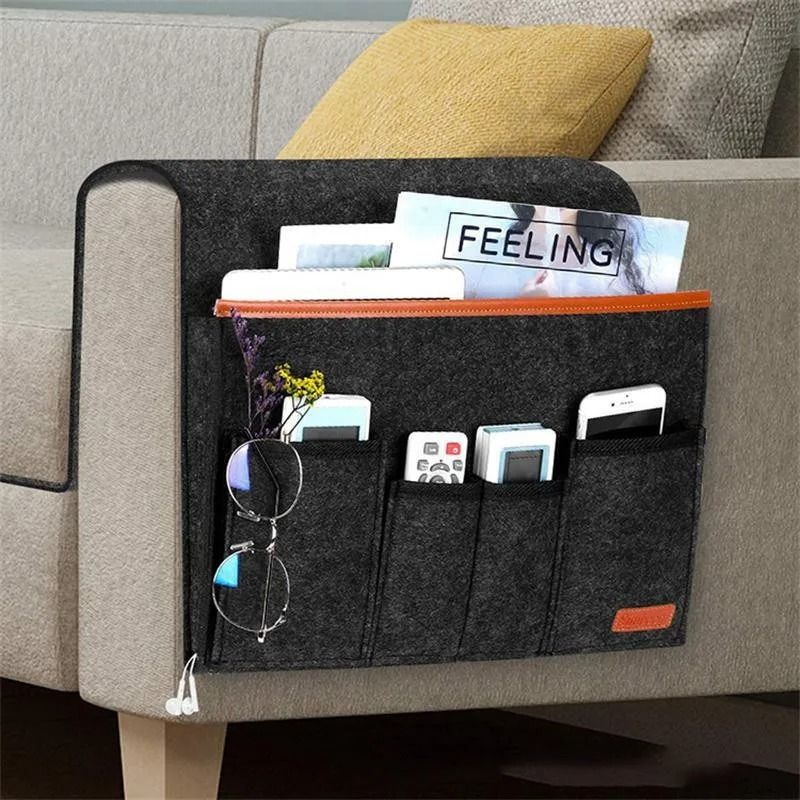 Felt Bedside Hanging Storage Organizer with Pockets