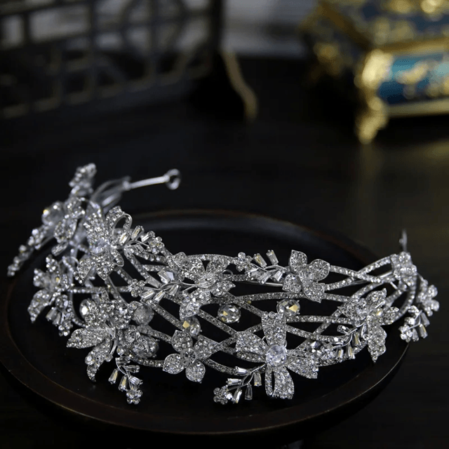 Luxury Crystal Bridal Crown Headband