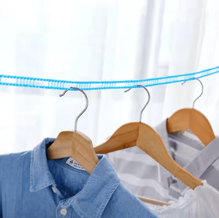 10 M Outdoor Windproof Clothesline Rope – Non-Slip Y Fence Type Drying Line