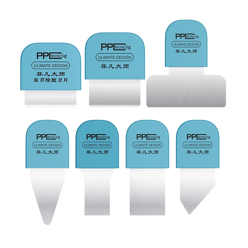 PPD Curved Screen Disassembly Pry Piece Blade for iPhone Android Mobile Phone Repair Tool Kit for Screen Removal & Open