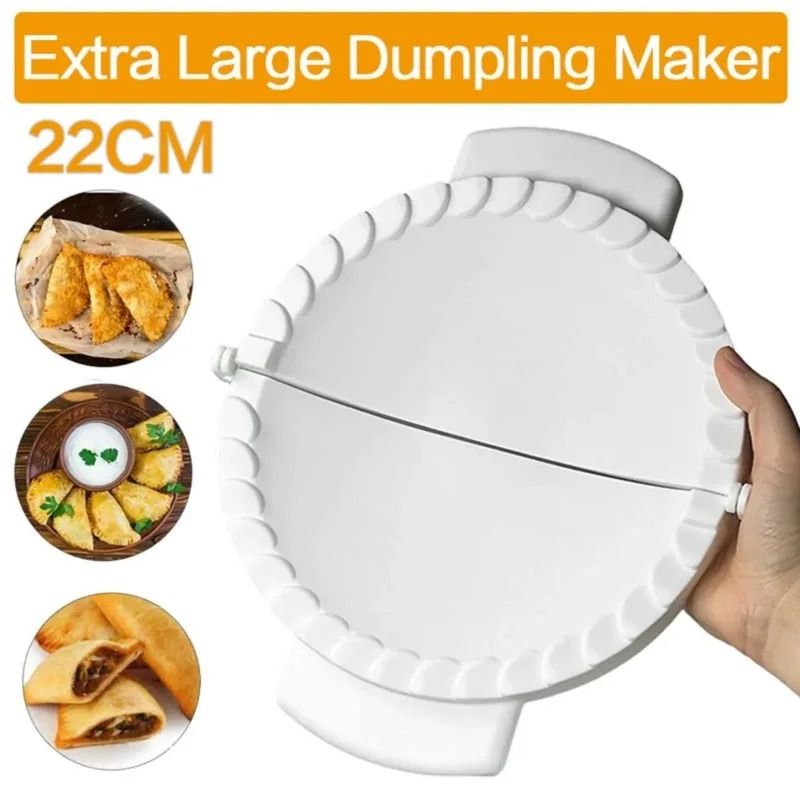 Upgraded Dumpling Mold Dough Press and Wrapper Shaper Tool