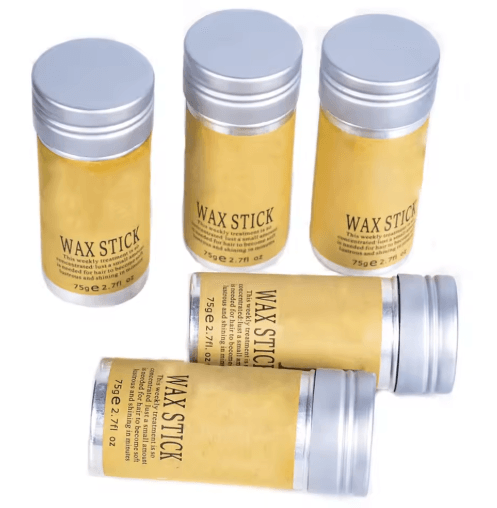 Sleek Finish Hair Wax Stick – Anti-Frizz Edge Control & Styling Essential