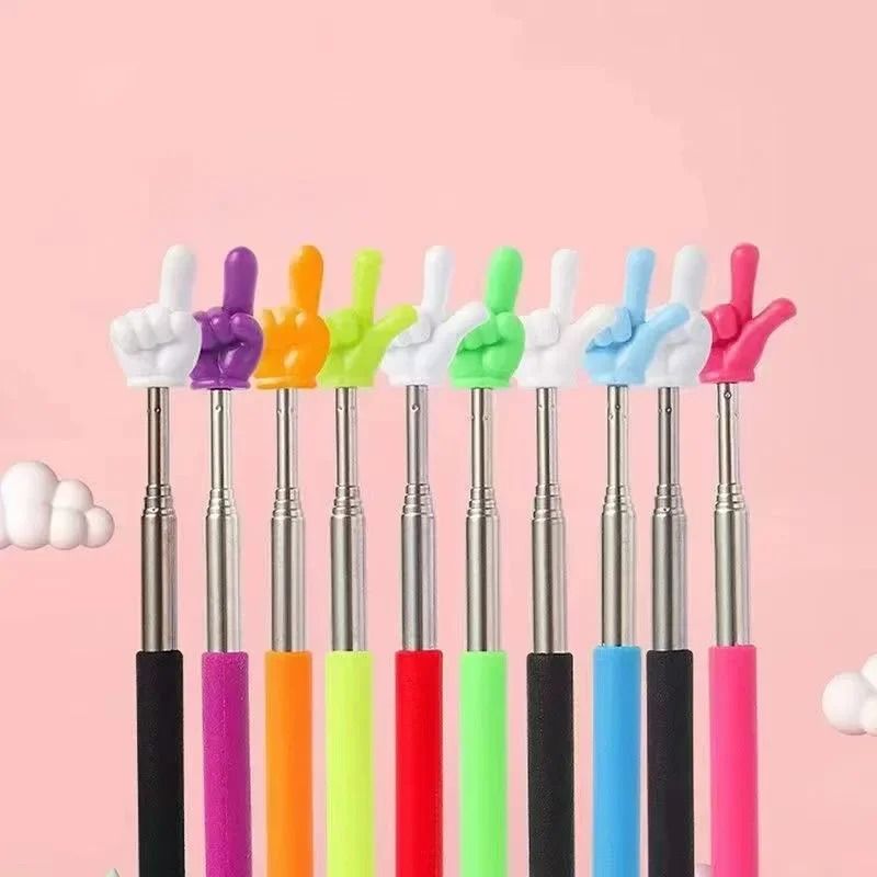 Telescopic Teaching Pointer Stainless Steel Extendable Presentation Stick
