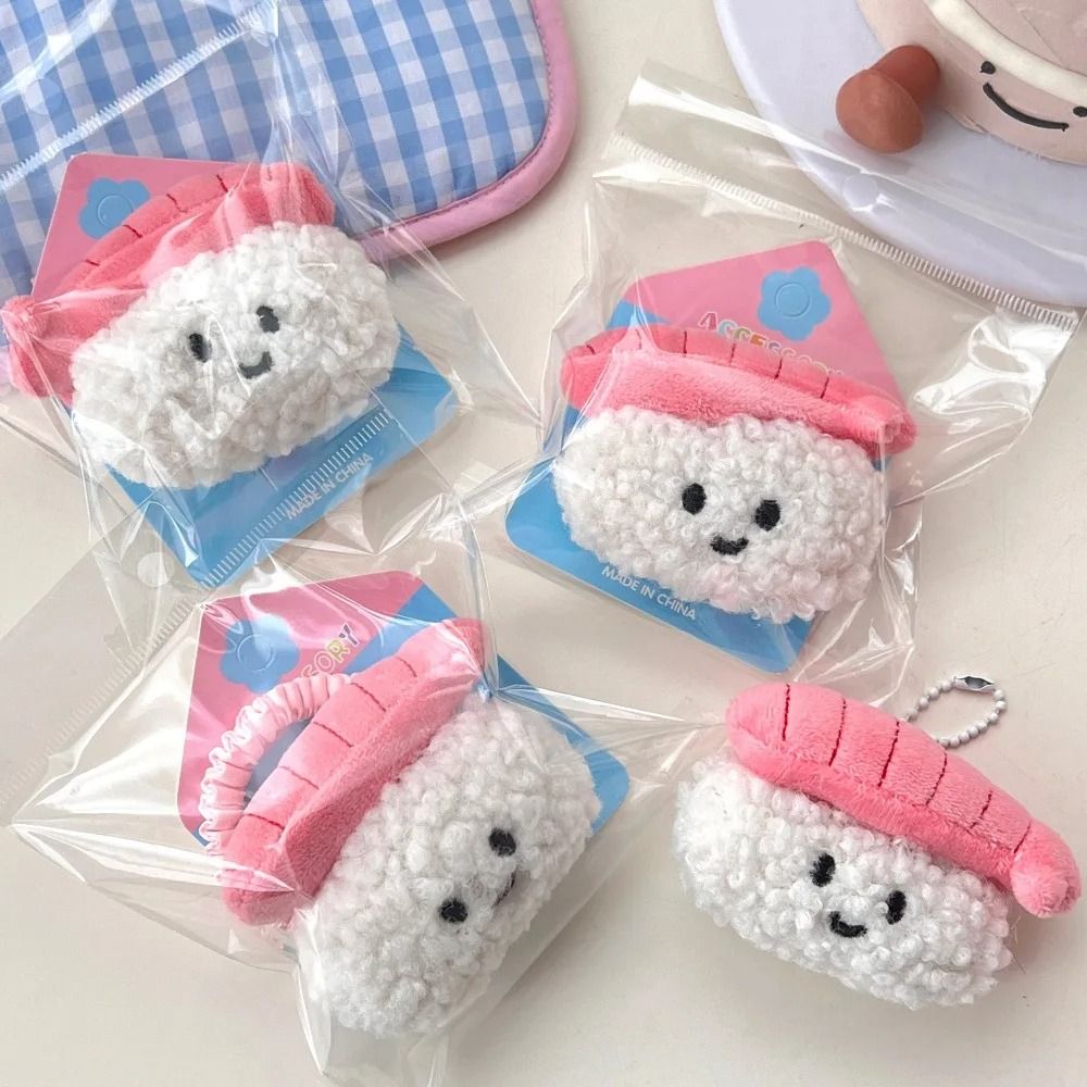 Shrimp Sushi Doll Key Chain Set