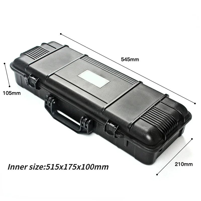 Waterproof Shockproof Hard Carry Case with Foam Sponge – Protective Organizer Box for Camera, Instruments & Tools