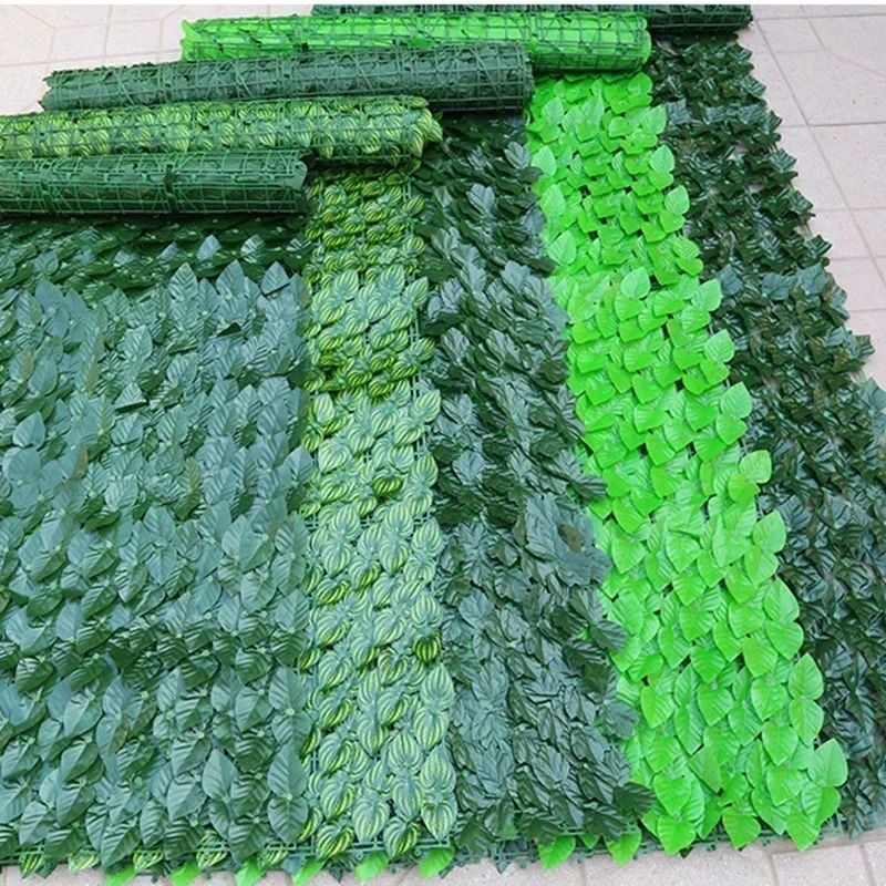 Botanical Perimeter Sculpture – High-Definition Evergreen Architectural Panel