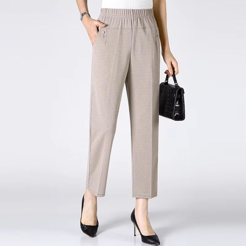 BreezeFlex High Waisted Summer Pants – Lightweight Breathable Loose Fit