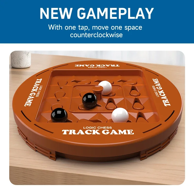 Brain Boosting Logic Chess Track Game Two Player Intelligence Training Toy for Family Fun