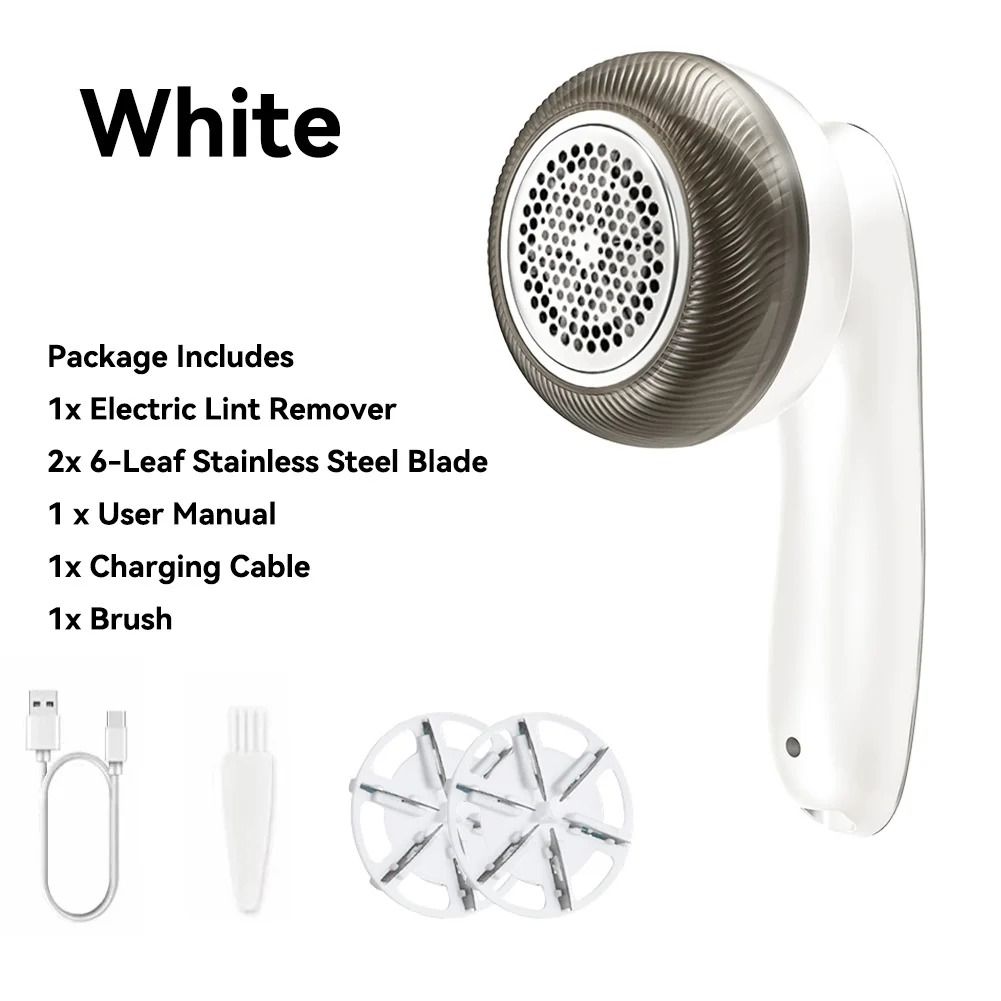 Digital Display Fabric Shaver – Professional Rechargeable Lint & Pill Remover