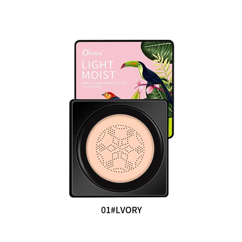 OCHEAL Mushroom Head BB Cream Foundation – Smooth Face Makeup Concealer Cushion Compact