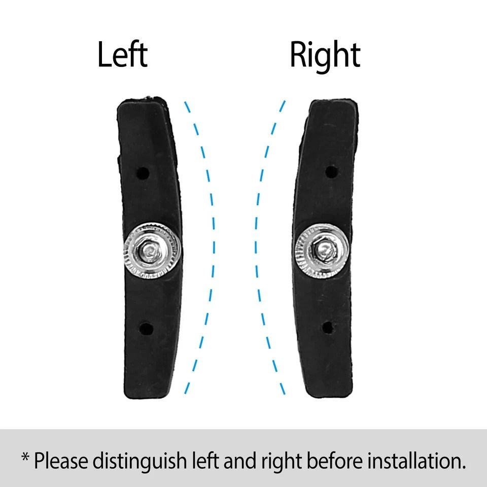 V Brake Pads Cycling Bike Shoes Pads Non-Slip, Bicycle Stop Caliper, Rim Brake Blocks Set