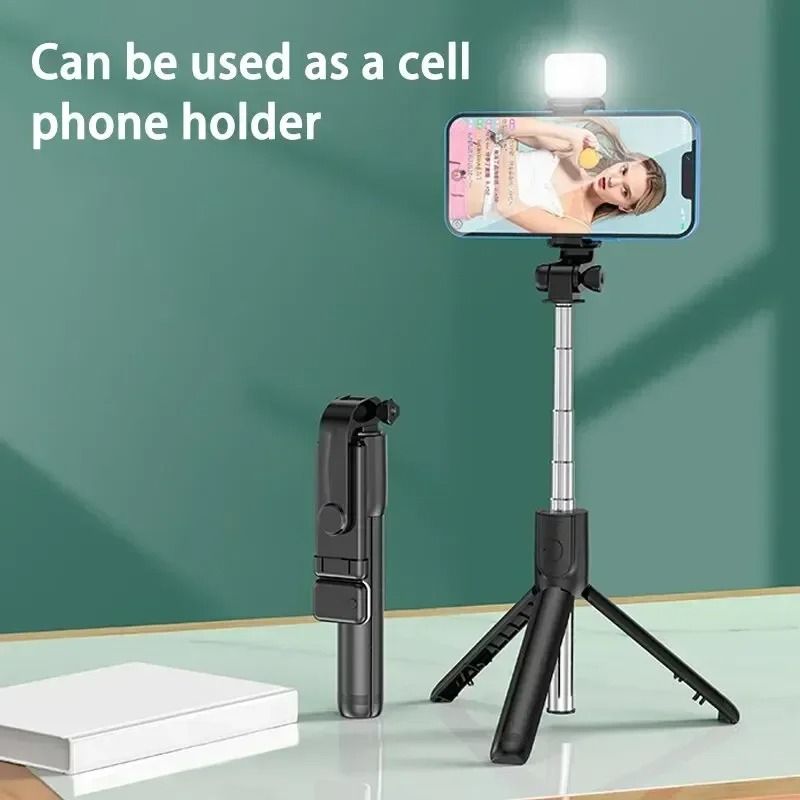 360° Rotation Selfie Stick & Tripod Stand