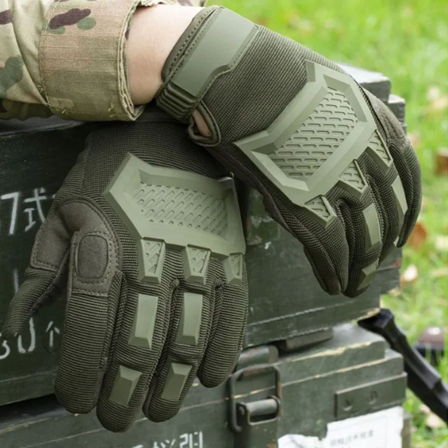 Tactical Touchscreen Motorcycle Gloves for Outdoor Sports and Riding