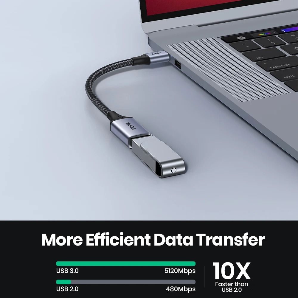 USB C to USB Adapter OTG Cable Type C Male to USB 3.0 Female Converter