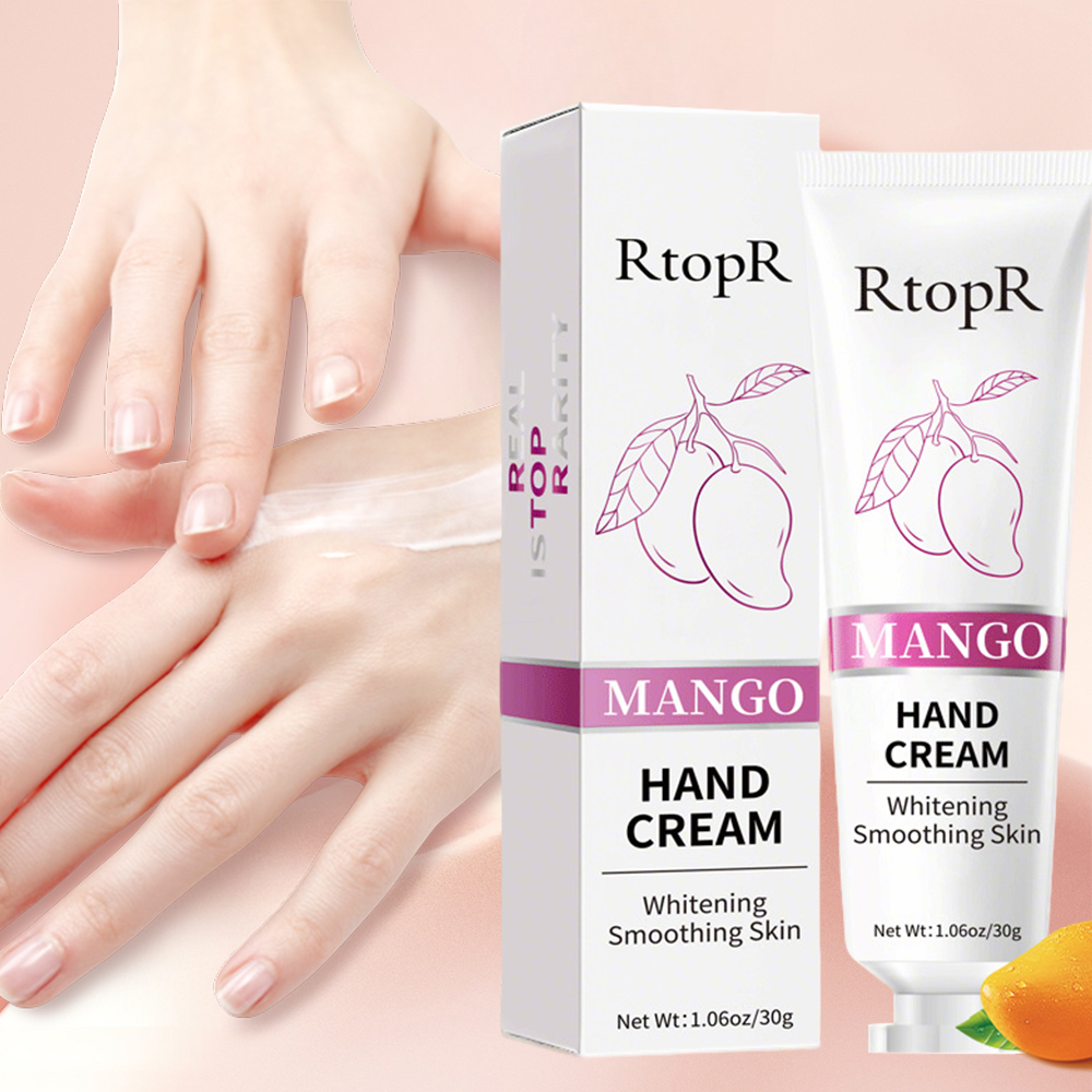 Mango Hand Cream Moisturizing, Skin Brightening and Firming Lotion, Hydrating Nourishing Hand Moisturizer with Natural
