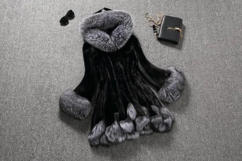 Luxeline Ultra-Warm Faux Fur Hooded Maxi Coat