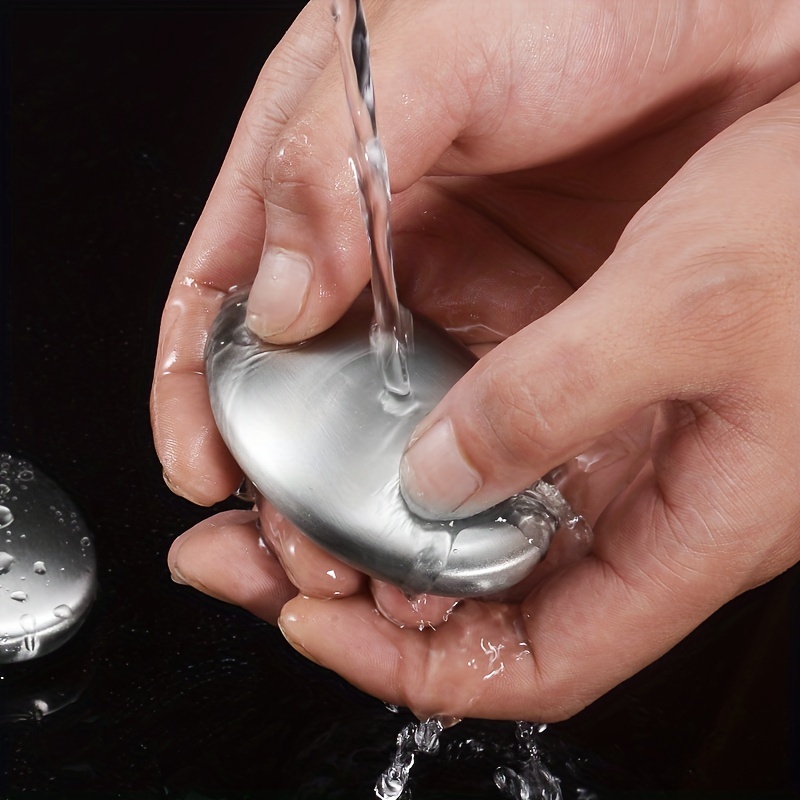 Stainless Steel Soap Bar, Easy To Clean, Convenient To Remove Fishy Hand Soap, Fashionable and Sturdy