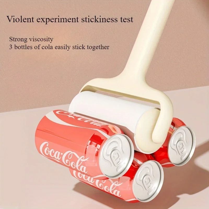 Reusable Adhesive Hair Remover Roller Pet Fur Lint Cleaner