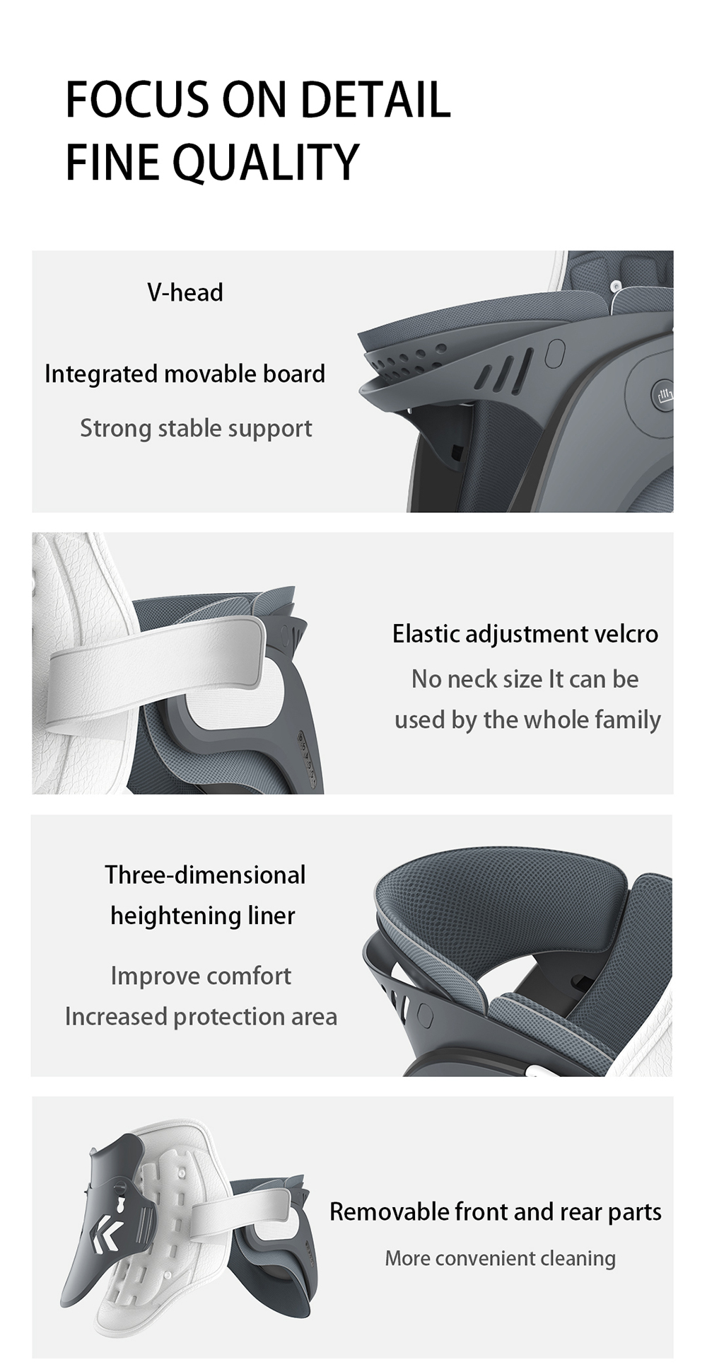 Neck Care Cervical Collar: Vertebra Stretch Inflatable Traction Device