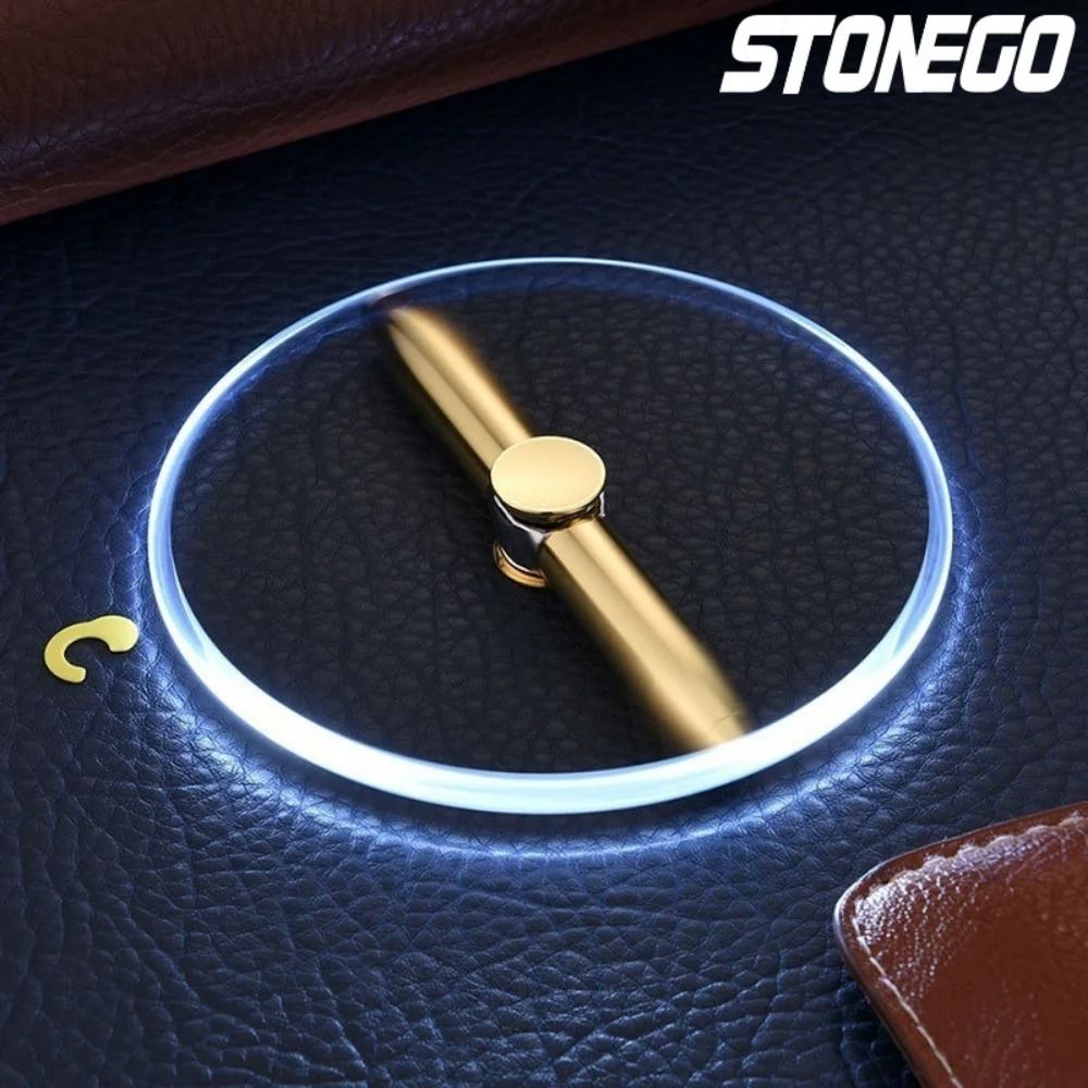 LED Decompression Gyroscope Spinner Pen