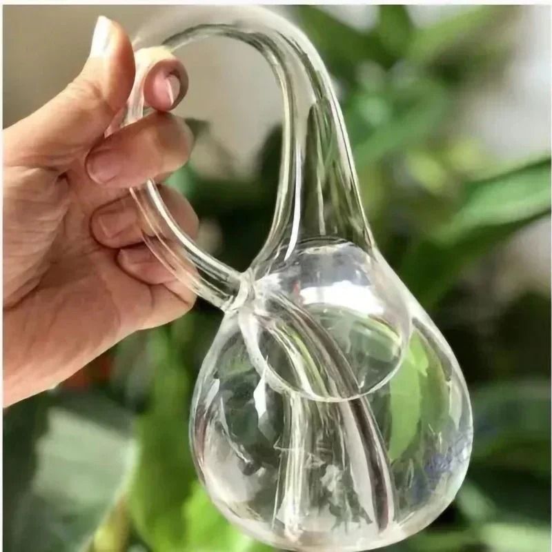 Mathematical Klein Bottle Glass Sculpture