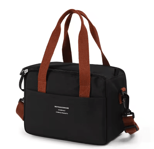 Insulated lunch box bag, student hand-held lunch box bag, high-value office lunch bag, aluminum foil waterproof lunch ba